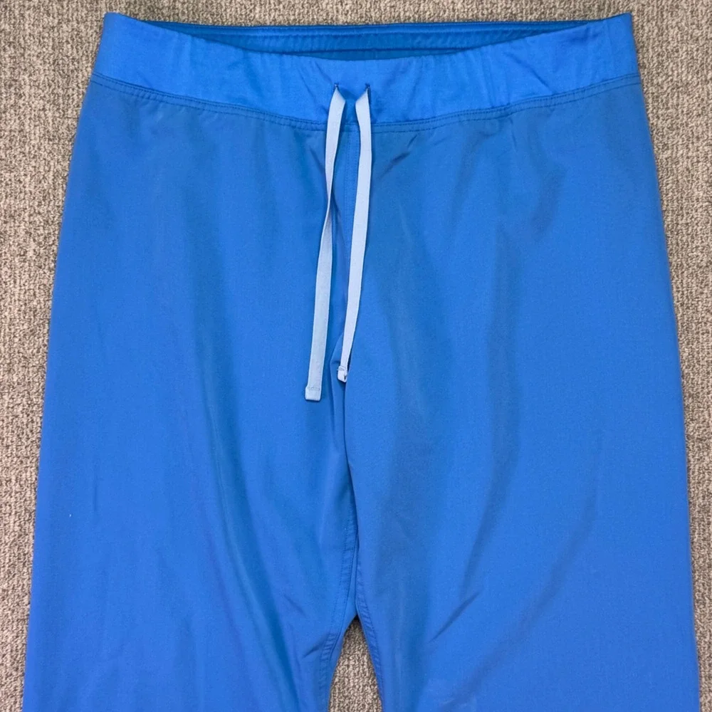 FIGS Blue Technical Collection Scrub Pants Medical Nursing Uniform Large